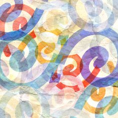 abstract background of scrollwork