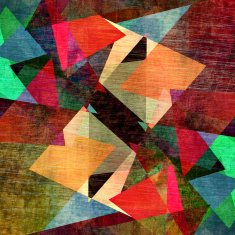 Abstract geometric pattern N209
