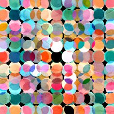 Abstract geometric pattern of circles N3
