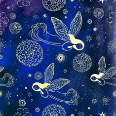 decorative background with angels