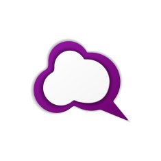 clouds with realistic shadow template for filling