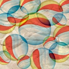 abstract background from transparent circles N2