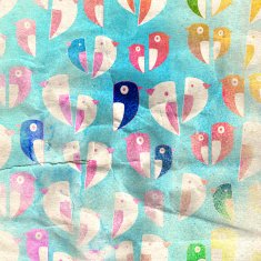 Aged pattern birds