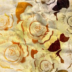 graphic floral retro pattern N2
