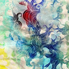 abstract floral pattern N94