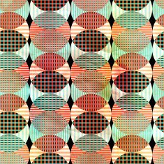 Abstract geometric pattern N251