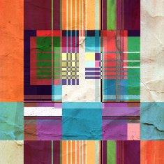 Abstract geometric pattern N257