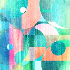 Abstract geometric pattern N270