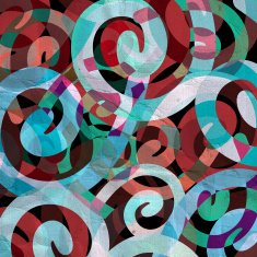 abstract background of scrollwork N3
