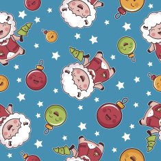 Pattern Happy New Year