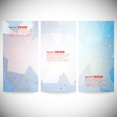 Set with polygonal abstract shapes circles lines and triangles Triangle N6