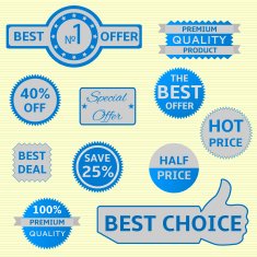 Vector seals-stickers set N8