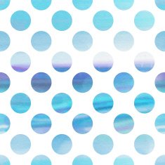 Seamless blue watercolor pattern N3