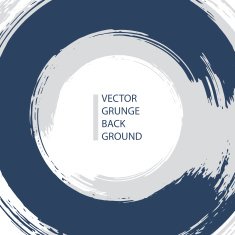 Abstract vector background illustration made using ink brush