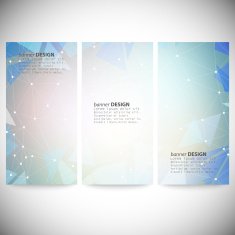 Set with polygonal abstract shapes circles lines and triangles Triangle N21