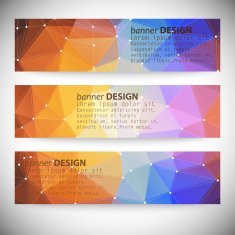 Set with polygonal abstract shapes circles lines and triangles Triangle N25