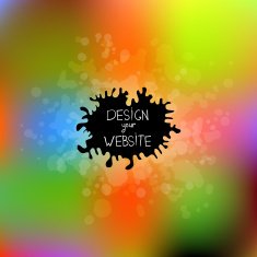 Blurred background Unfocused and Editable vector N3