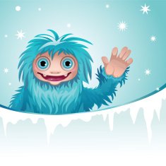 horrible monster Yeti N4
