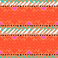 Grunge hand painted vector seamless pattern N5