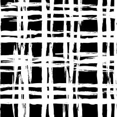 Hand painted plaid pattern N3
