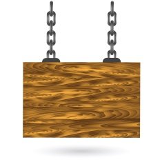 Wood sign N8