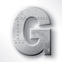 Metal Letter G