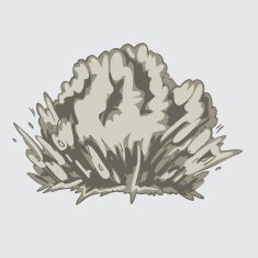 illustration 2d explosion N15