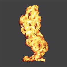 illustration 2d explosion N22