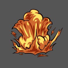 illustration 2d explosion N61