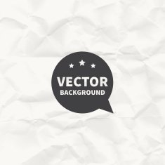 Crumpled paper Vector background texture