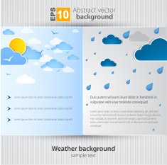 Weather background Blue sky with clouds N6