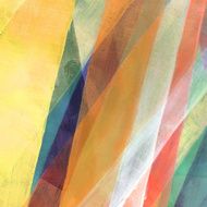 Diagonal Painted Abstract