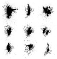fine splatters N2