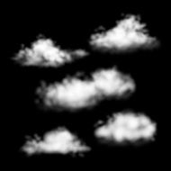 vector clouds set N4