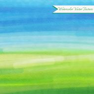 Green and blue watercolor texture N5