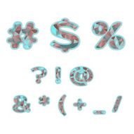 neon prism symbols