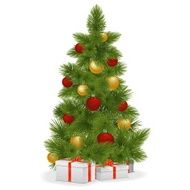 Vector Christmas Tree N10
