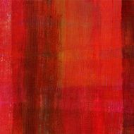 Abstract with Red and Brown