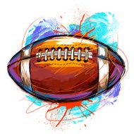 Colorful Football