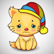 sad kitty