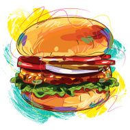 Tasty Hamburger N2
