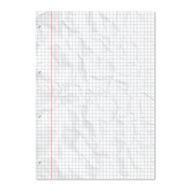 Crumpled blank paper N2