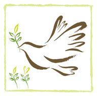 Brushstroke Dove