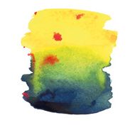 Yellow Watercolour Background N2