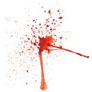watercolor blotch