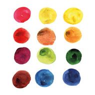 watercolour circle