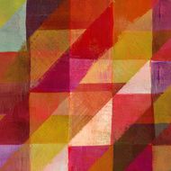 Abstract Art with Diagonal Lines