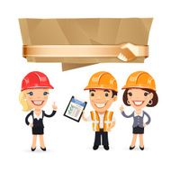Forewoman with Speech Bubble N2