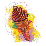 Tasty Chocolate ice cream