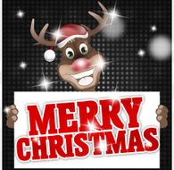 Merry Christmas Creative Background Design